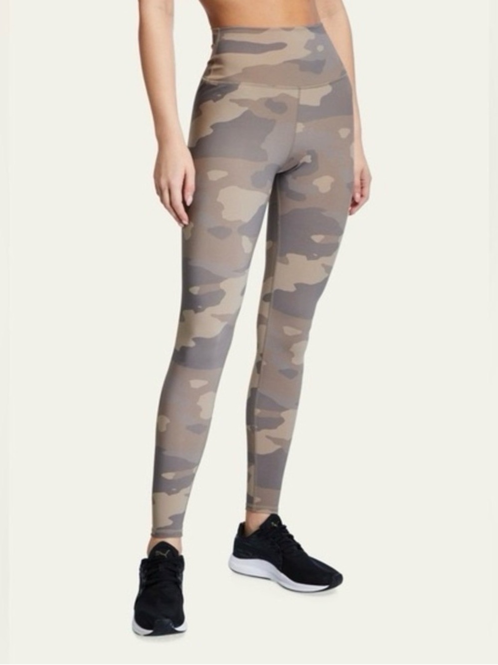 ALO Yoga Camouflage Brown Khaki Leggings